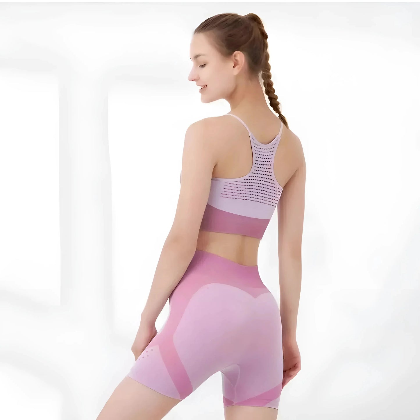 Sports Set with Short Shorts