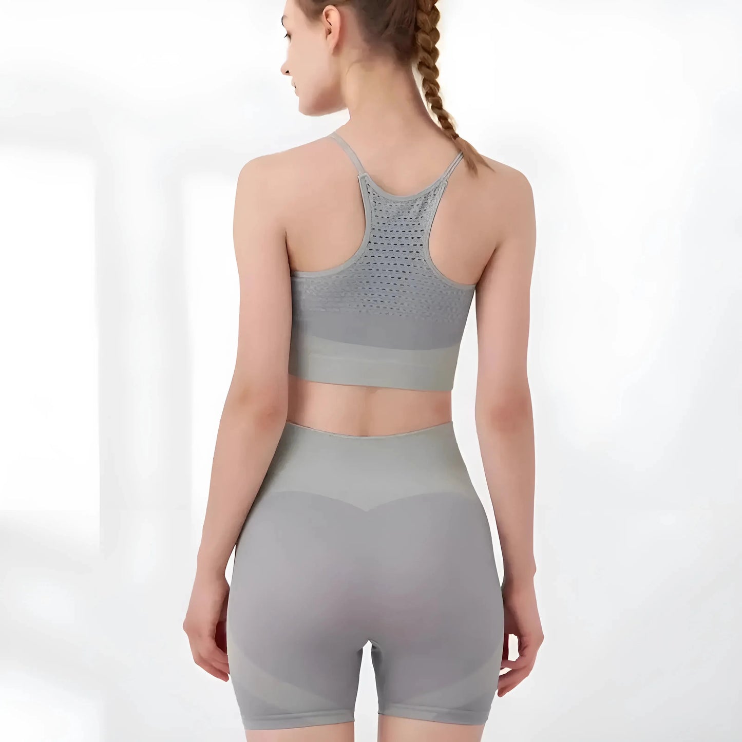 Sports Set with Short Shorts