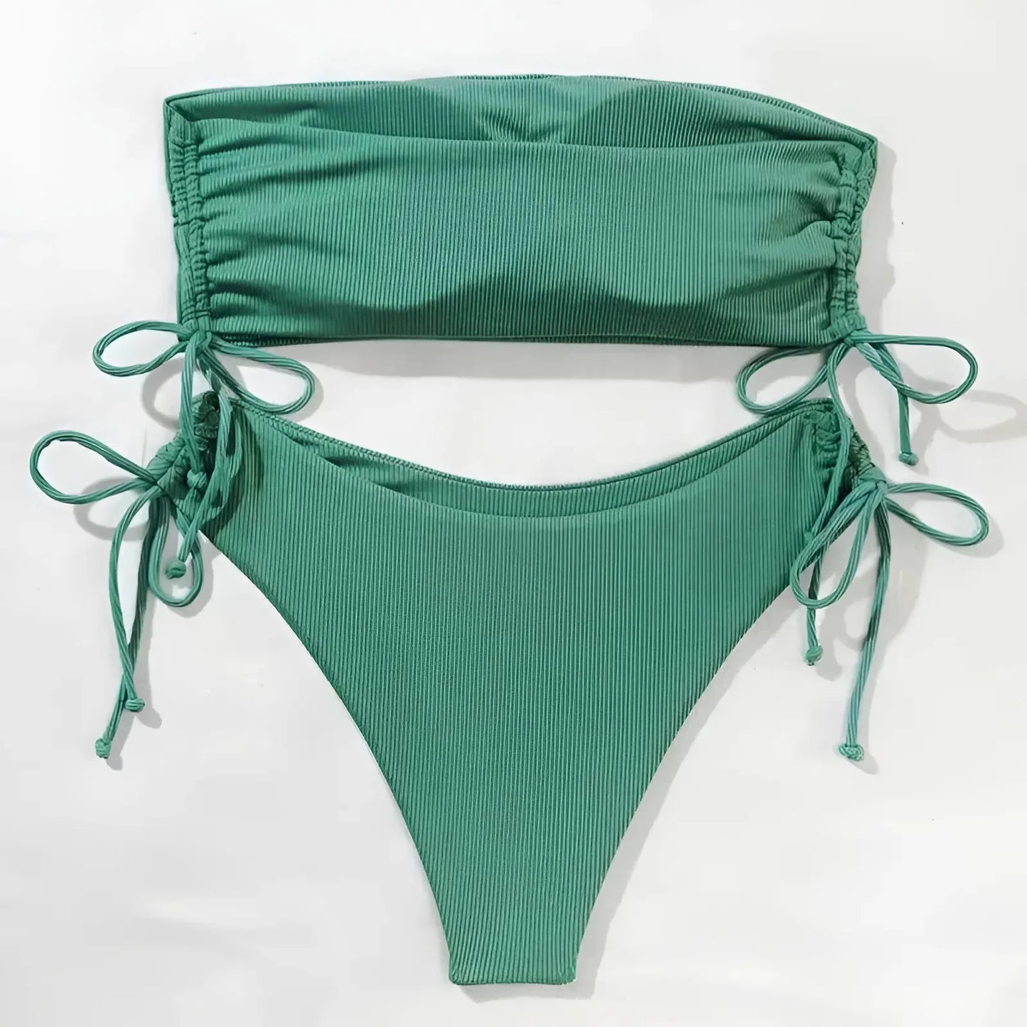 Strapless Two-Piece Bikini Set