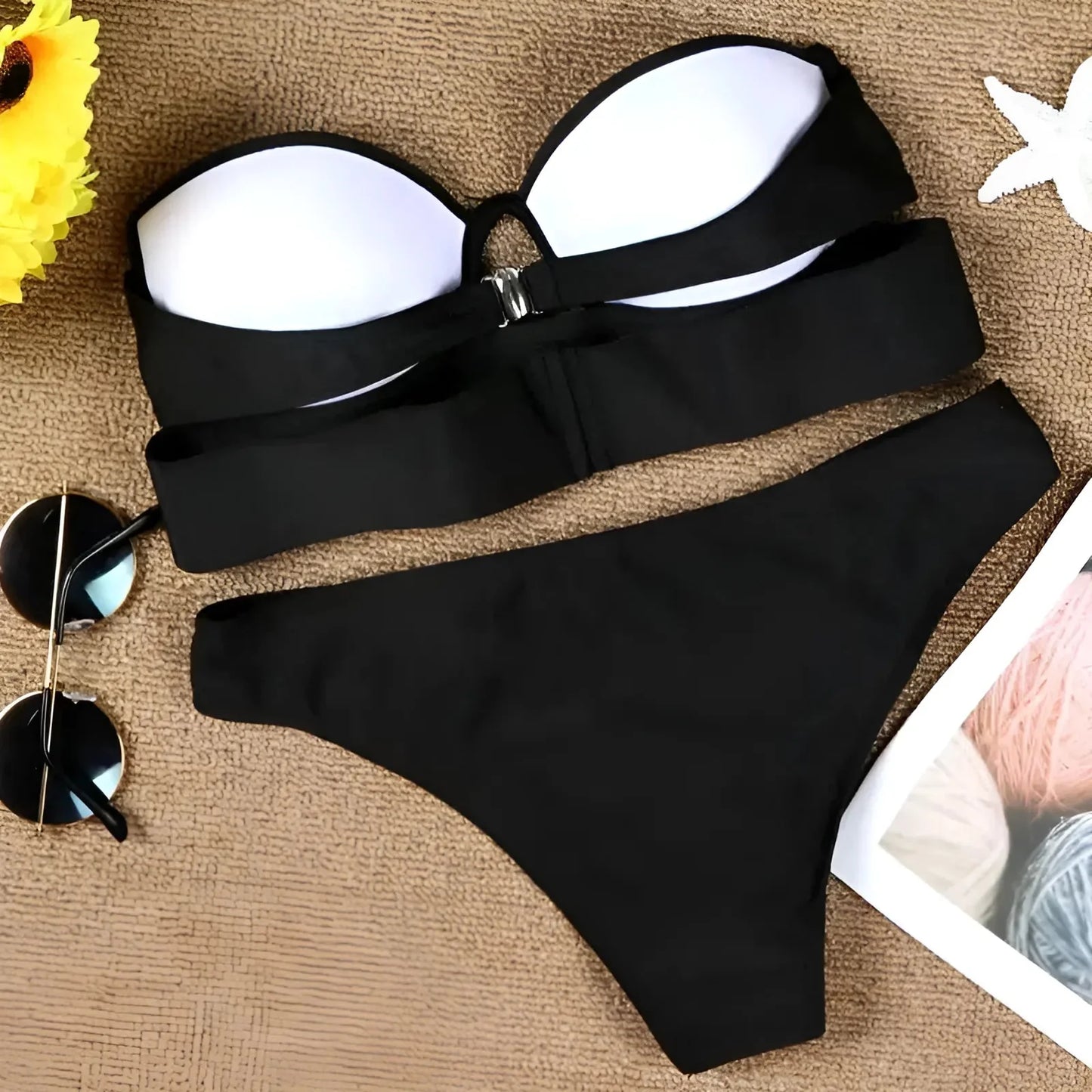Strapless Two-Piece Swimsuit