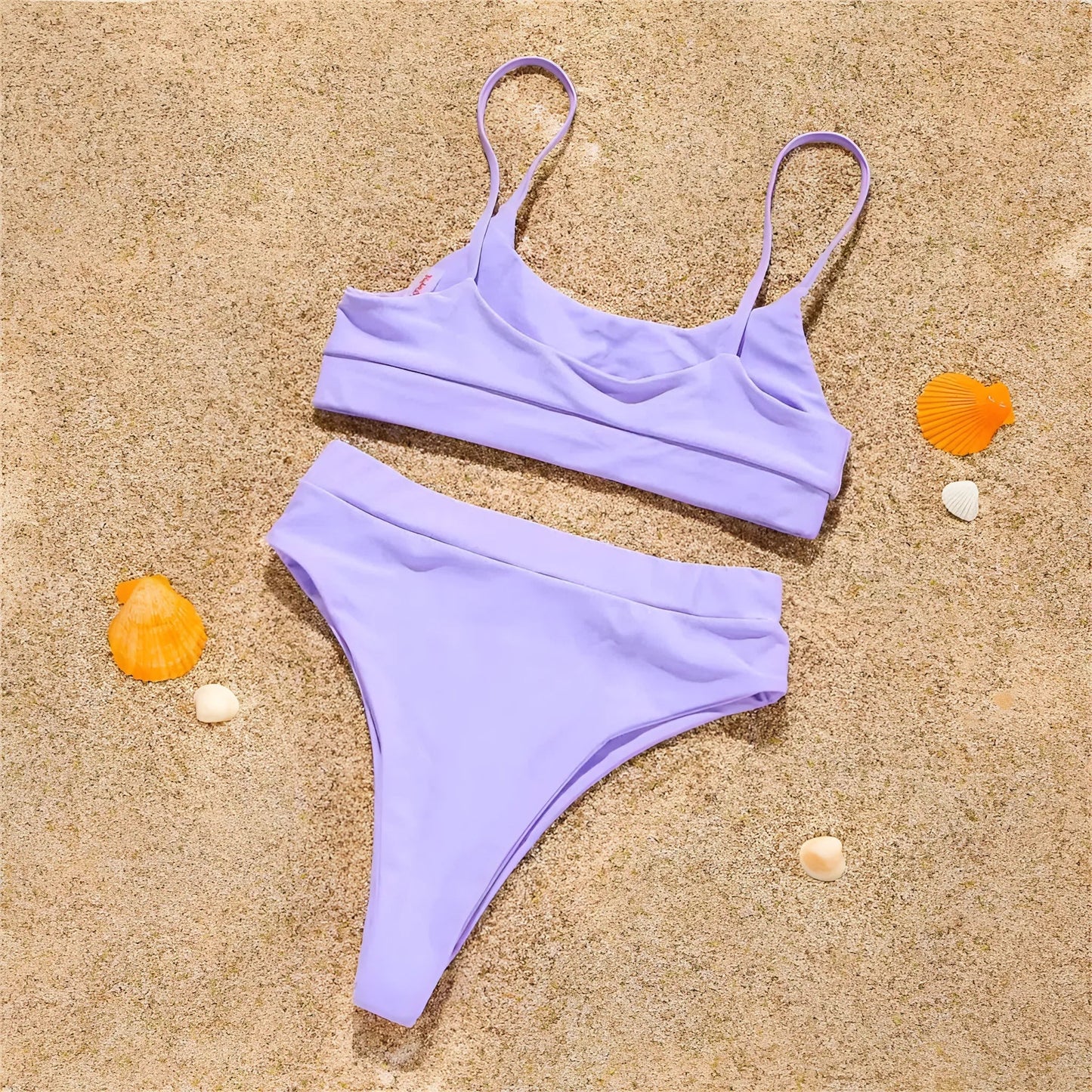 Swimsuit with Shimmering Accents