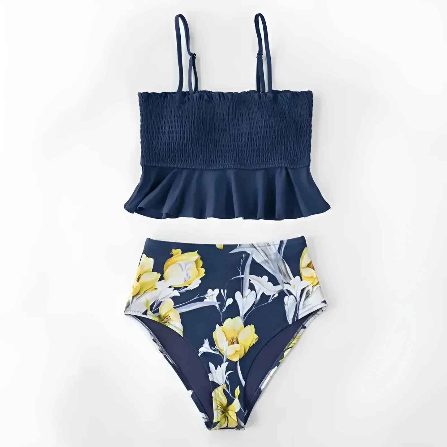 Two-Piece Ruffled Bikini Set