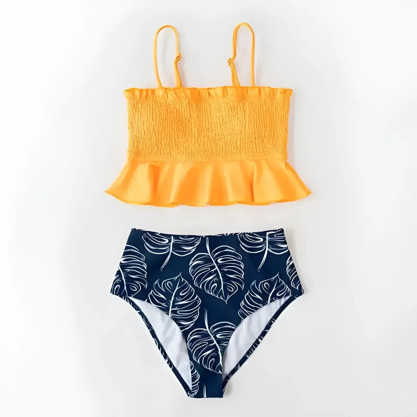 Two-Piece Ruffled Bikini Set