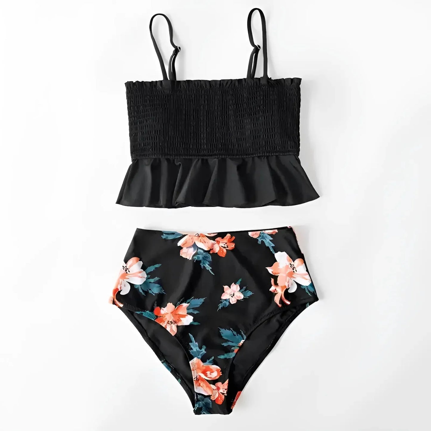 Two-Piece Ruffled Bikini Set