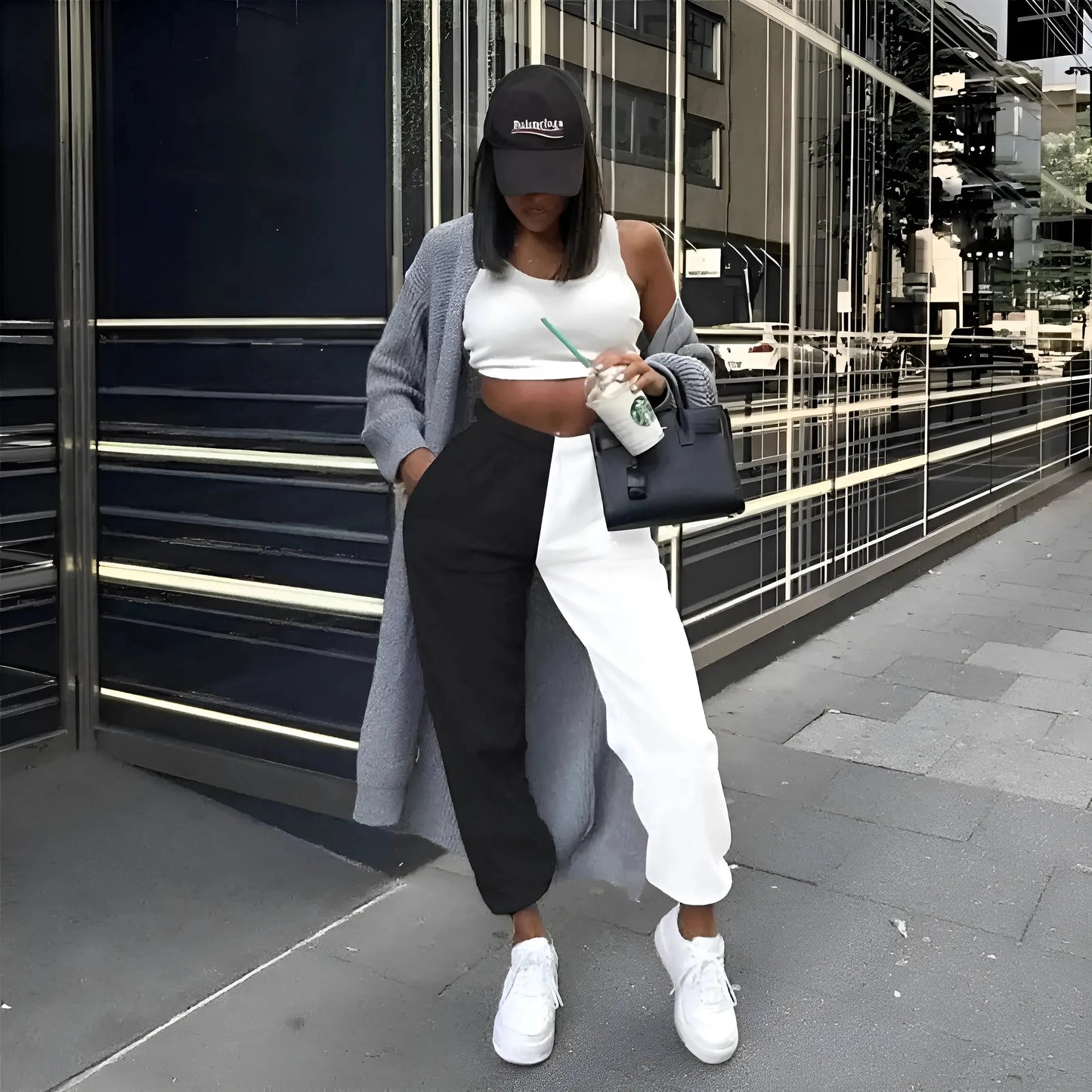 Two-Tone Sports Tracksuit