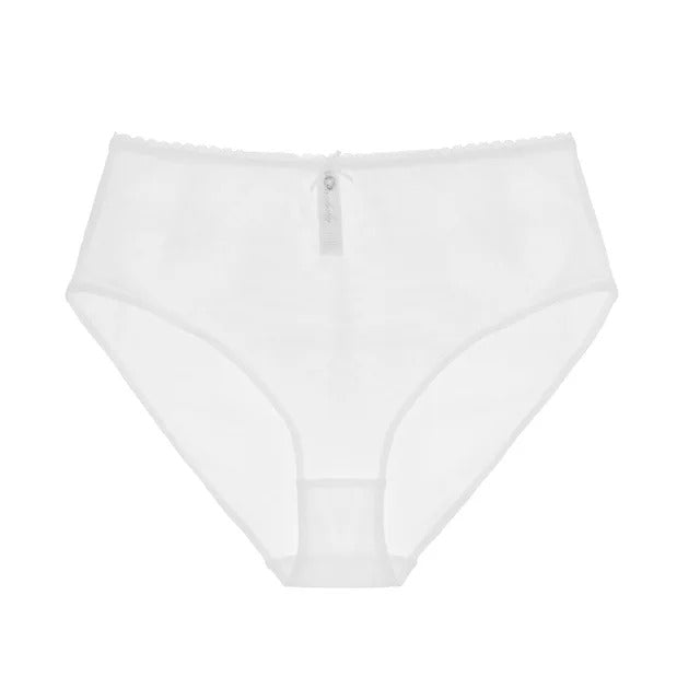 Hochgeschnittene Slips, die den Bauch formen