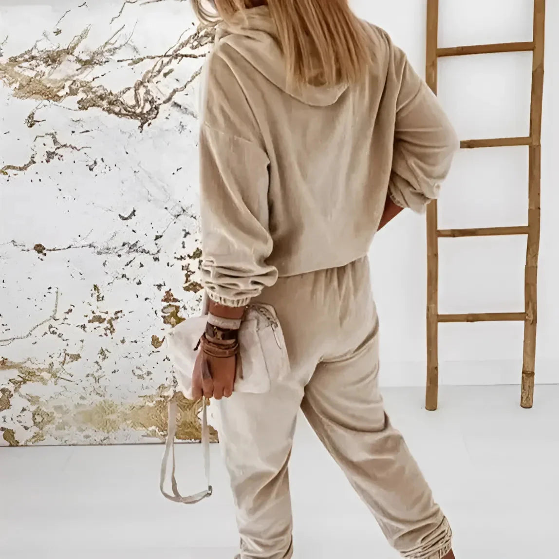 Velvet Tracksuit Set
