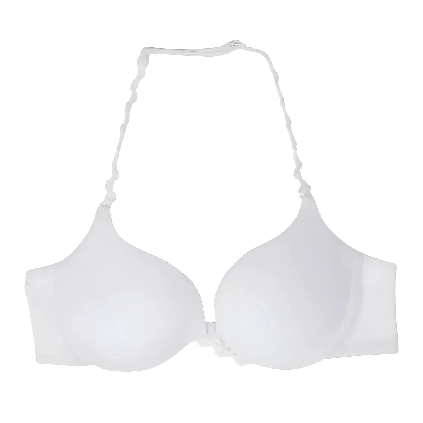 White Lace Front Fastening Bra