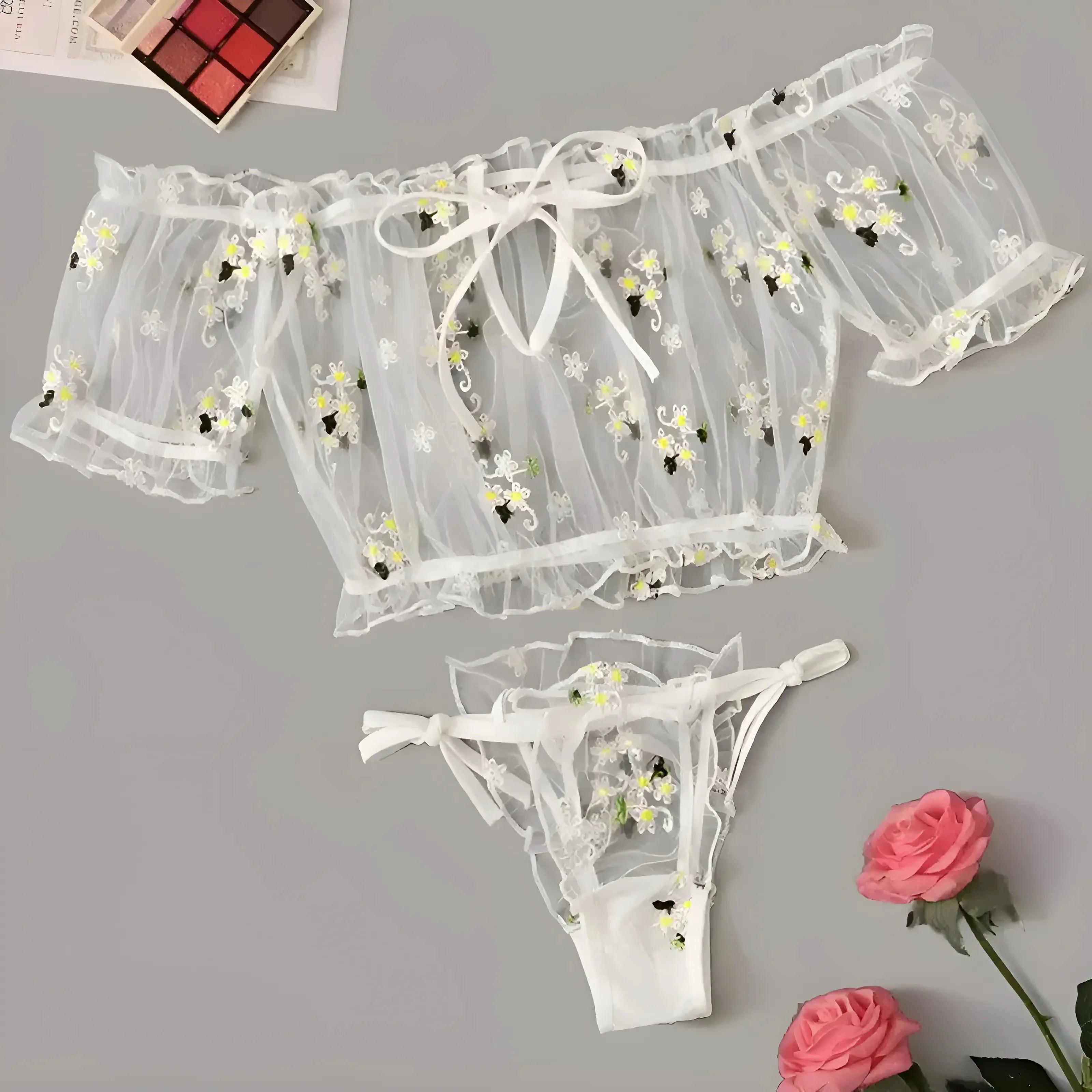 Spitzenunterw sche Set Mit Zartem Blumenmuster Zaletta de spitzenunterw-sche-set-mit-zartem-blumenmuster-zaletta-de