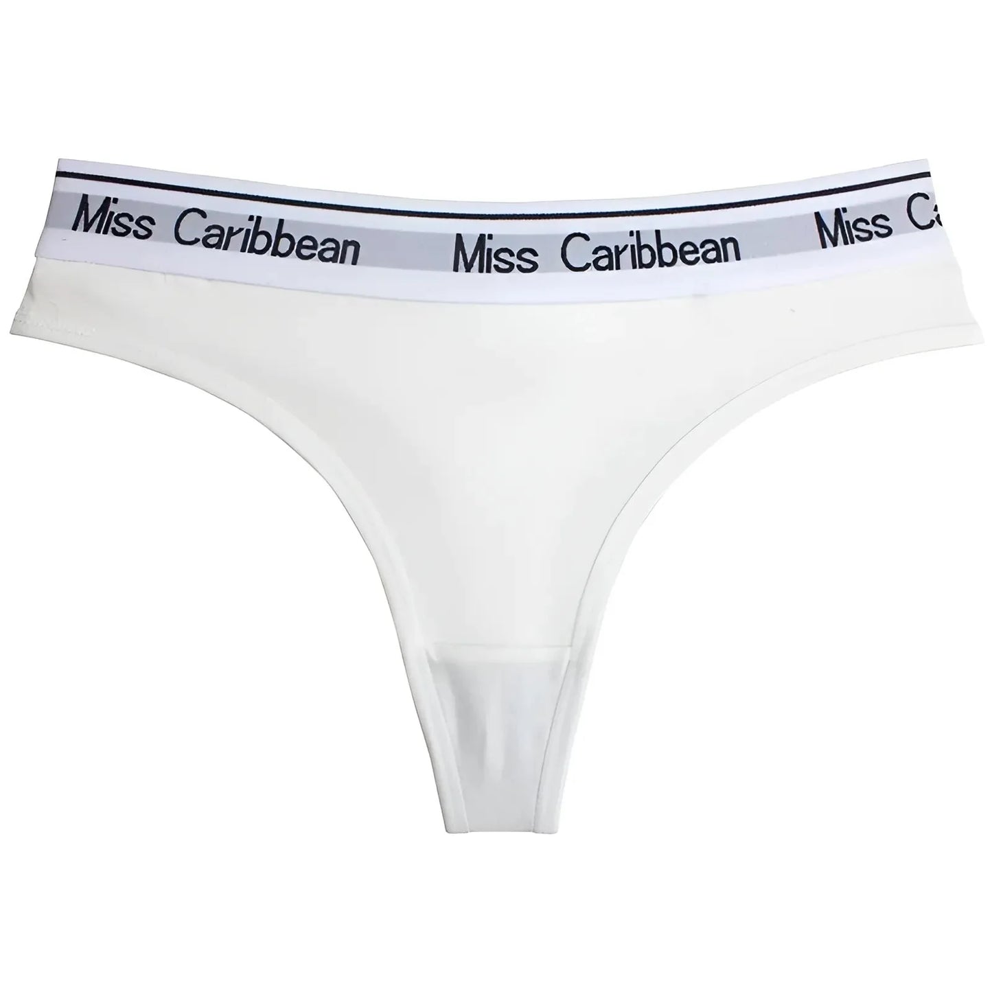 White Thick Elasticated String