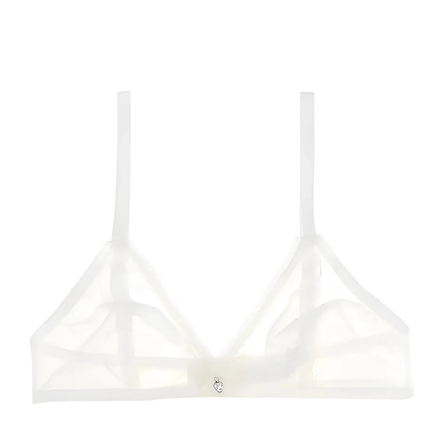 White Transparent Bralette Bra