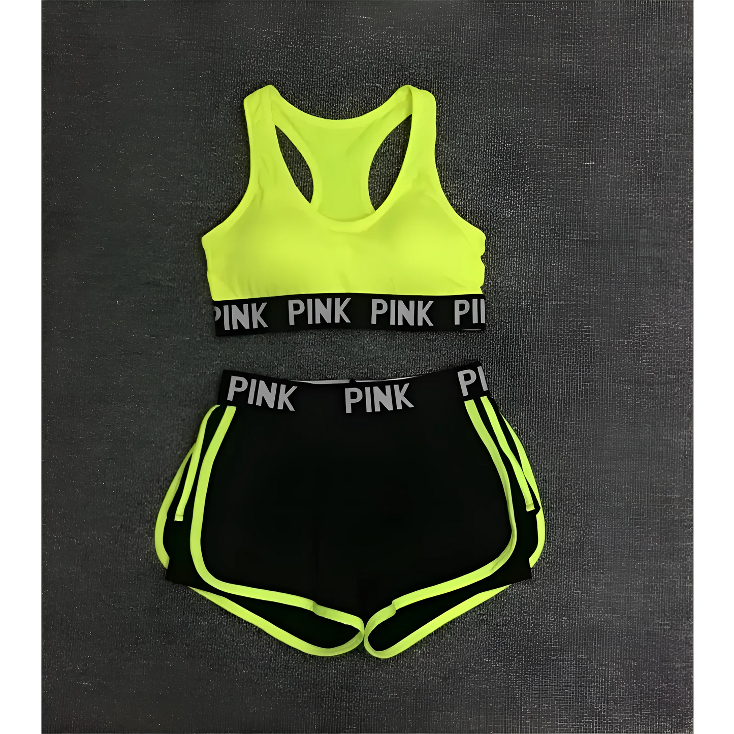 Yellow Pink Sports Set