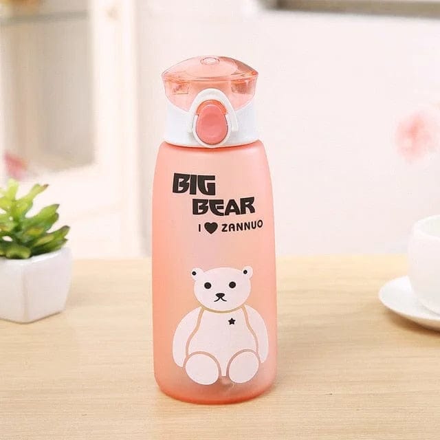 0.5L Wasserflasche mit Teddybär