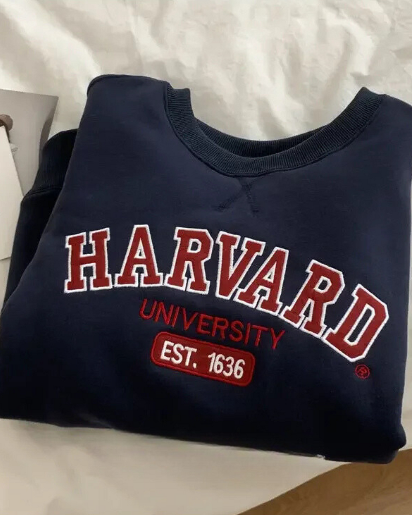 Oversize Crewneck Sweatshirt Harvard University