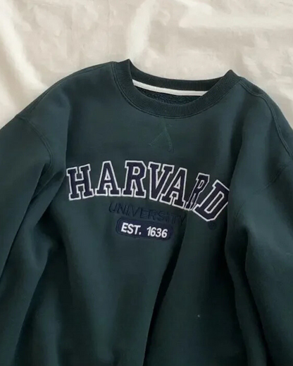 Oversize Crewneck Sweatshirt Harvard University