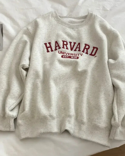 Oversize Crewneck Sweatshirt Harvard University