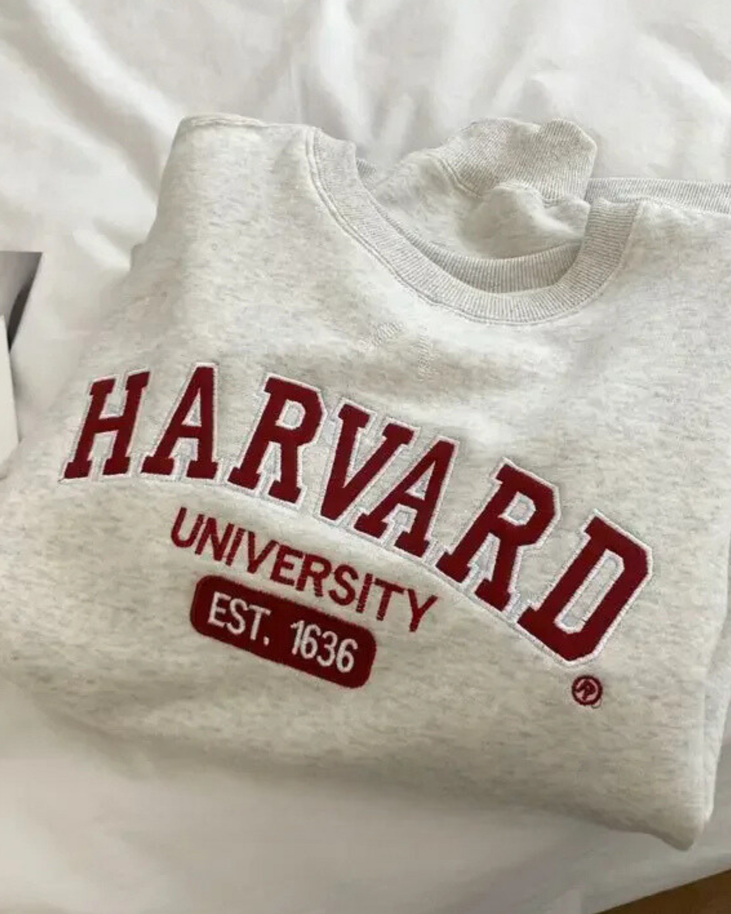 Oversize Crewneck Sweatshirt Harvard University