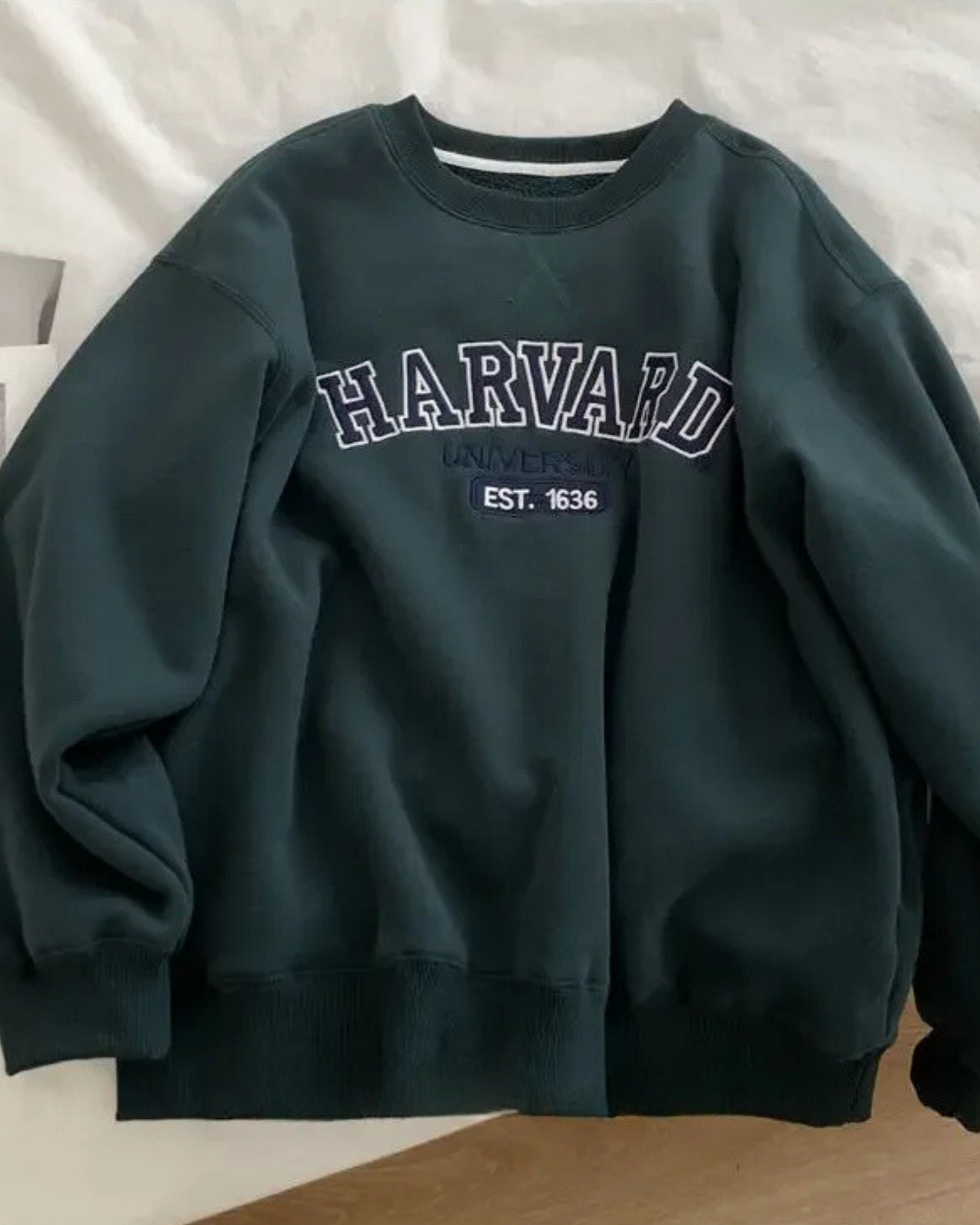 Oversize Crewneck Sweatshirt Harvard University