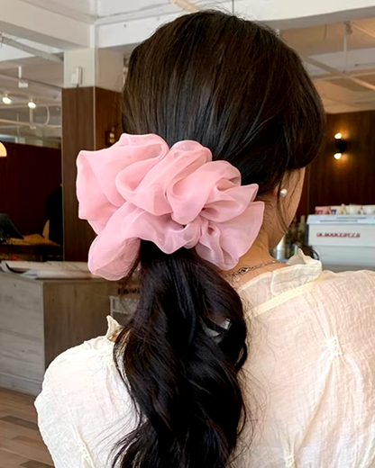 Chiffon-Haargummi Scrunchie