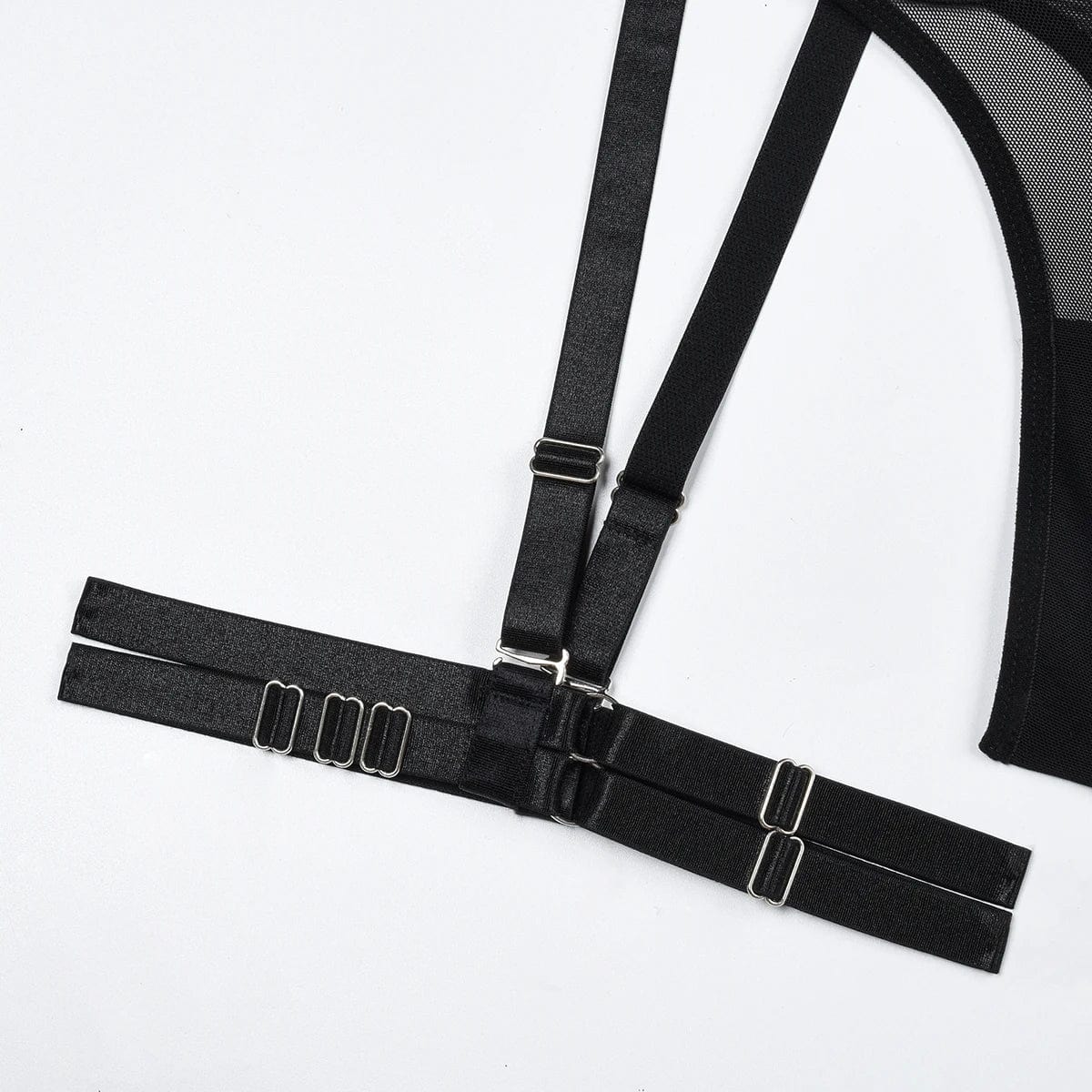 Komplettset mit Ausschnitten am Dekolleté