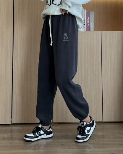 Lange Sweatpants mit Fütterung