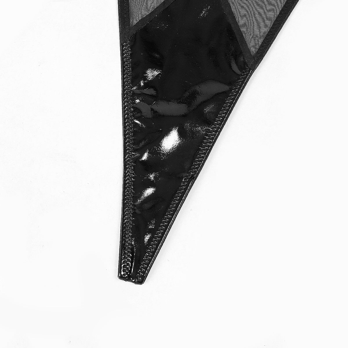 Latex-Körper mit Netzmaterial am Bauch