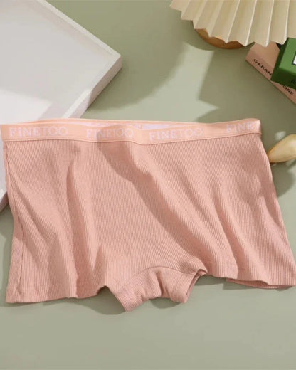 Boxershorts aus geripptem Material