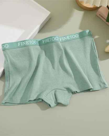 Boxershorts aus geripptem Material