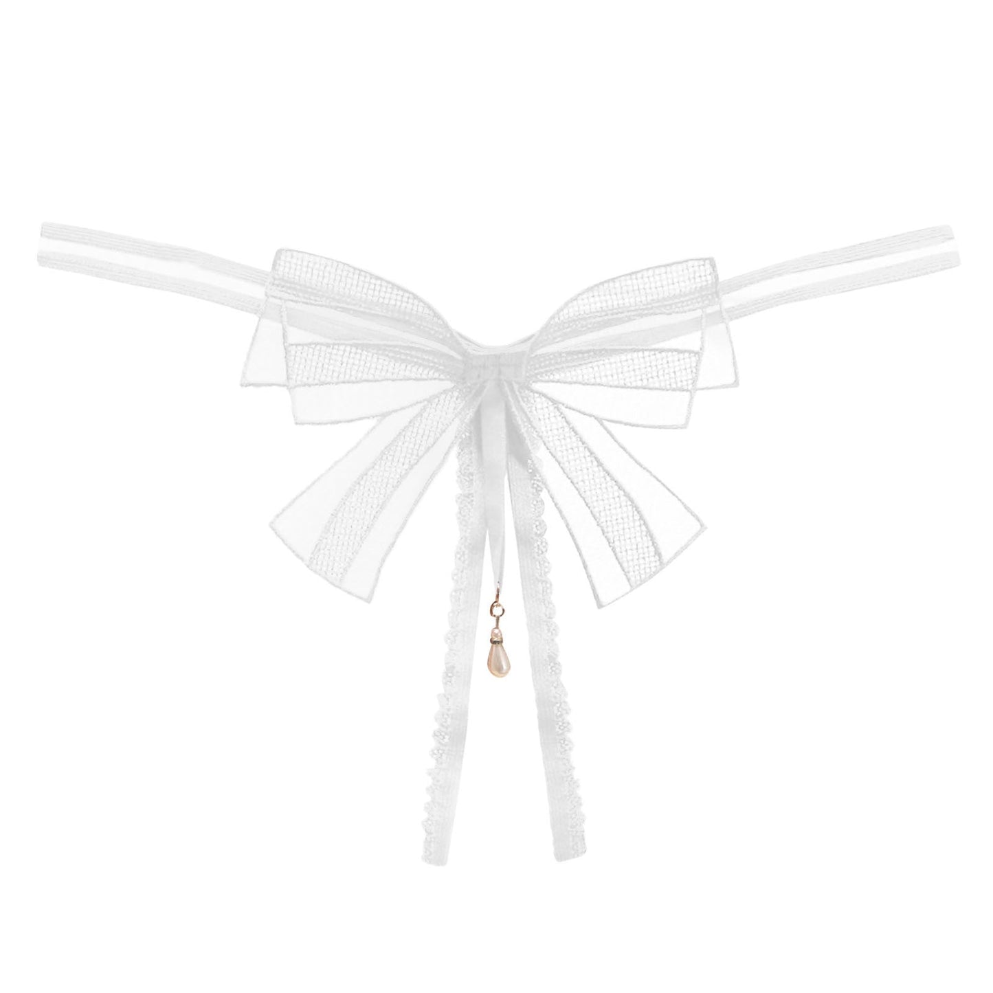 Offene Strings mit Perle