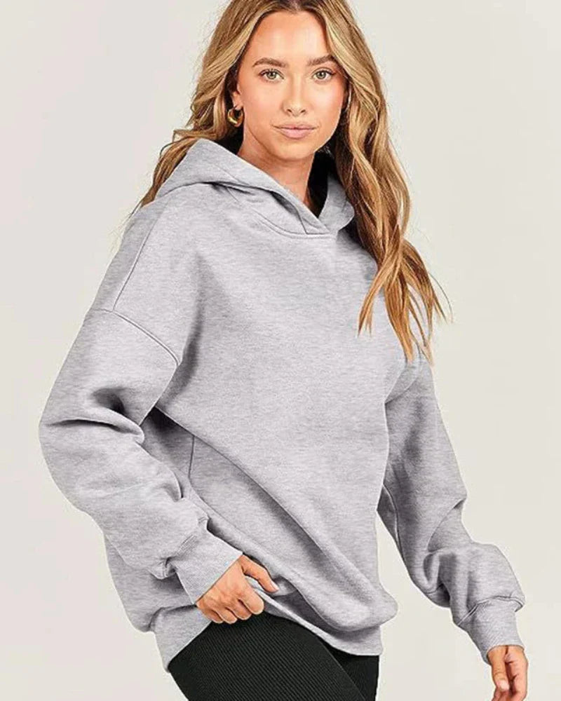 Klassischer Oversize-Hoodie mit Kapuze