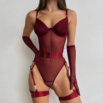 Sexy Body mit zartem Netz
