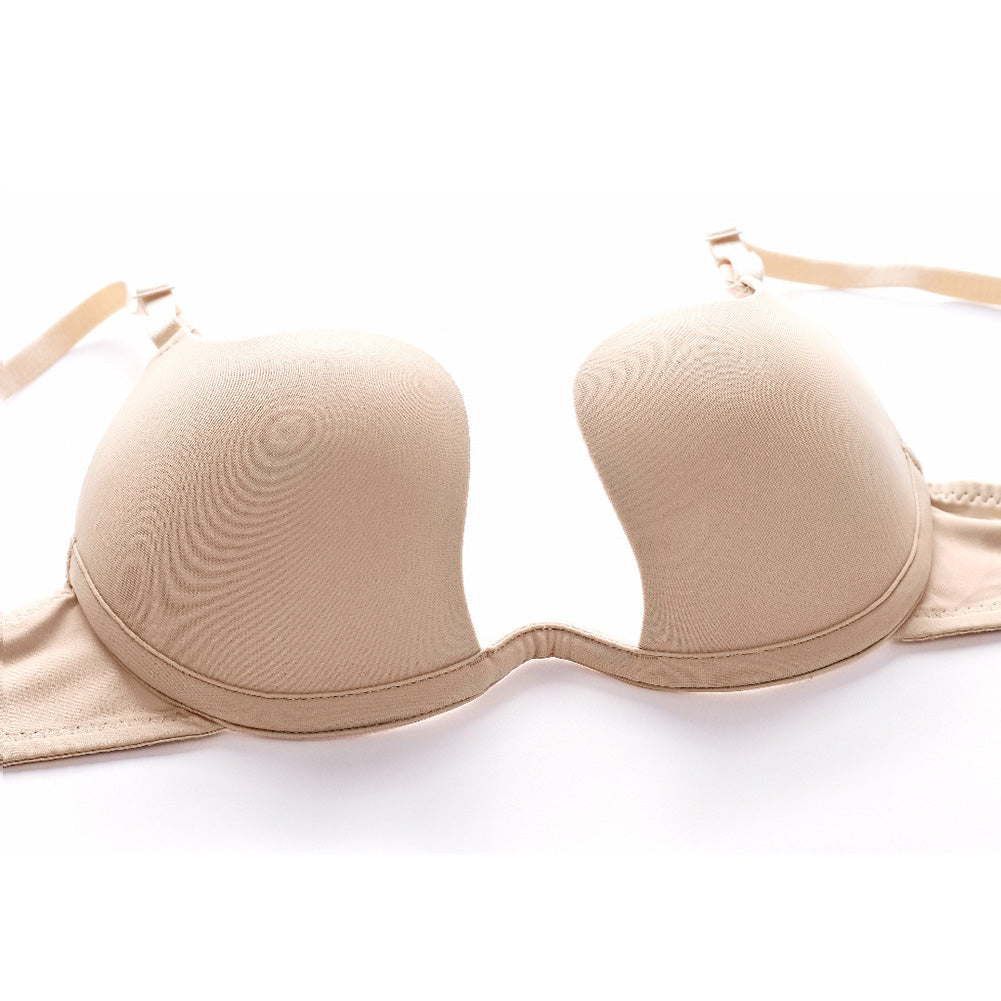 Push-up-BH mit tiefem Plunge-Ausschnitt