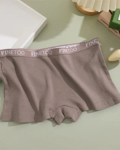 Boxershorts aus geripptem Material