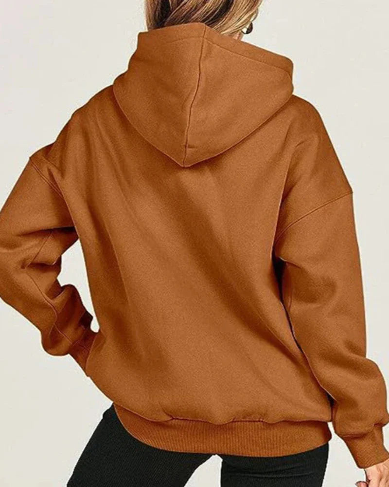 Klassischer Oversize-Hoodie mit Kapuze