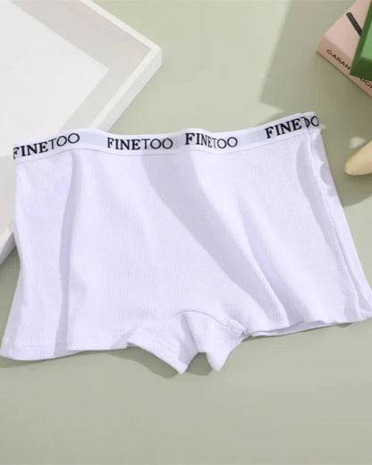 Boxershorts aus geripptem Material