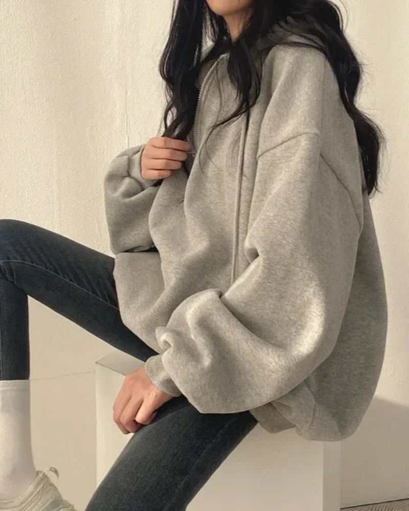 Bequemer Oversize-Hoodie mit Kapuze