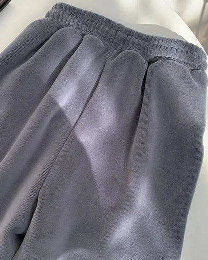 Bequeme lange Cordhosen mit Fütterung