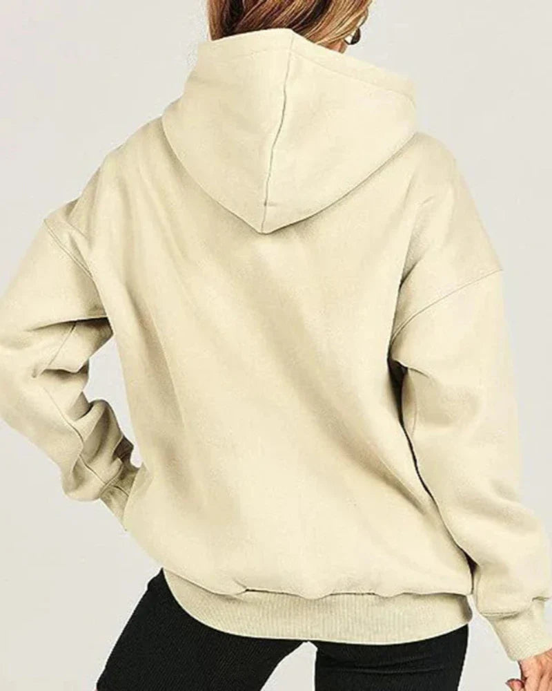 Klassischer Oversize-Hoodie mit Kapuze