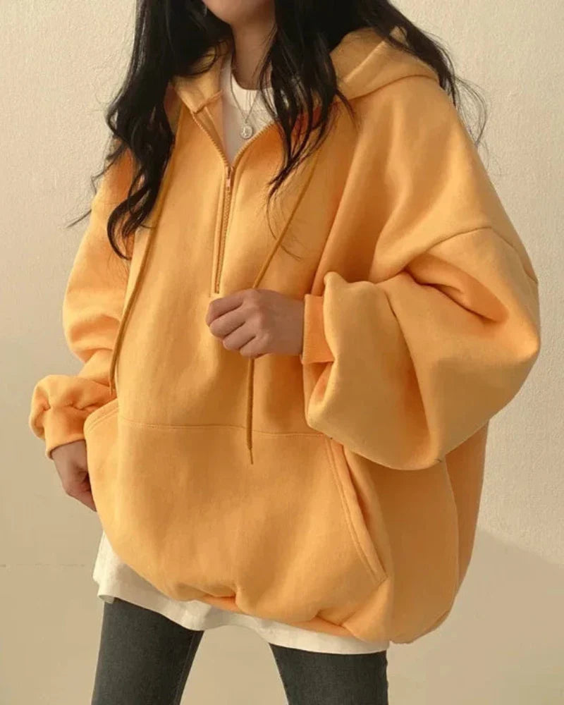 Bequemer Oversize-Hoodie mit Kapuze