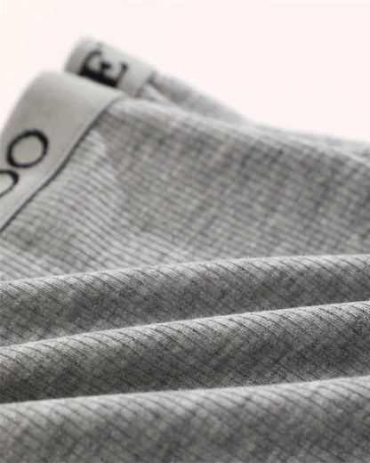 Boxershorts aus geripptem Material