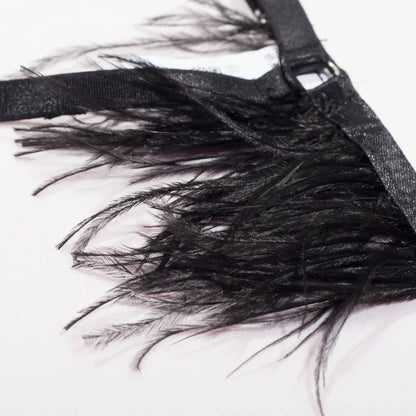 Komplettset Unterwäsche mit floralem Stickerei