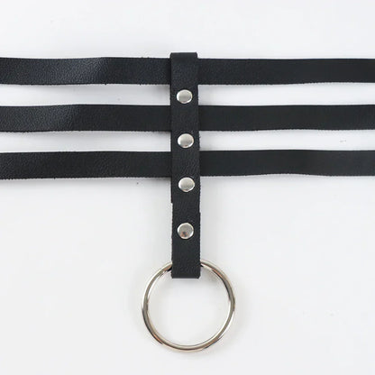 Choker-Geschirr mit verstellbaren Riemen