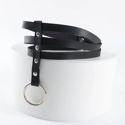 Choker-Geschirr mit verstellbaren Riemen
