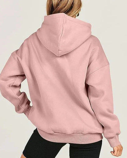 Klassischer Oversize-Hoodie mit Kapuze