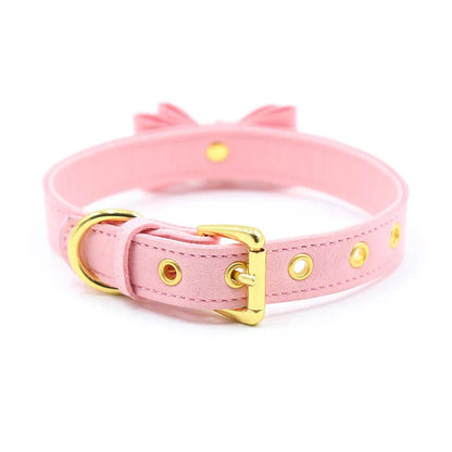 Halsband mit Glöckchen und dekorativem Schleifchen