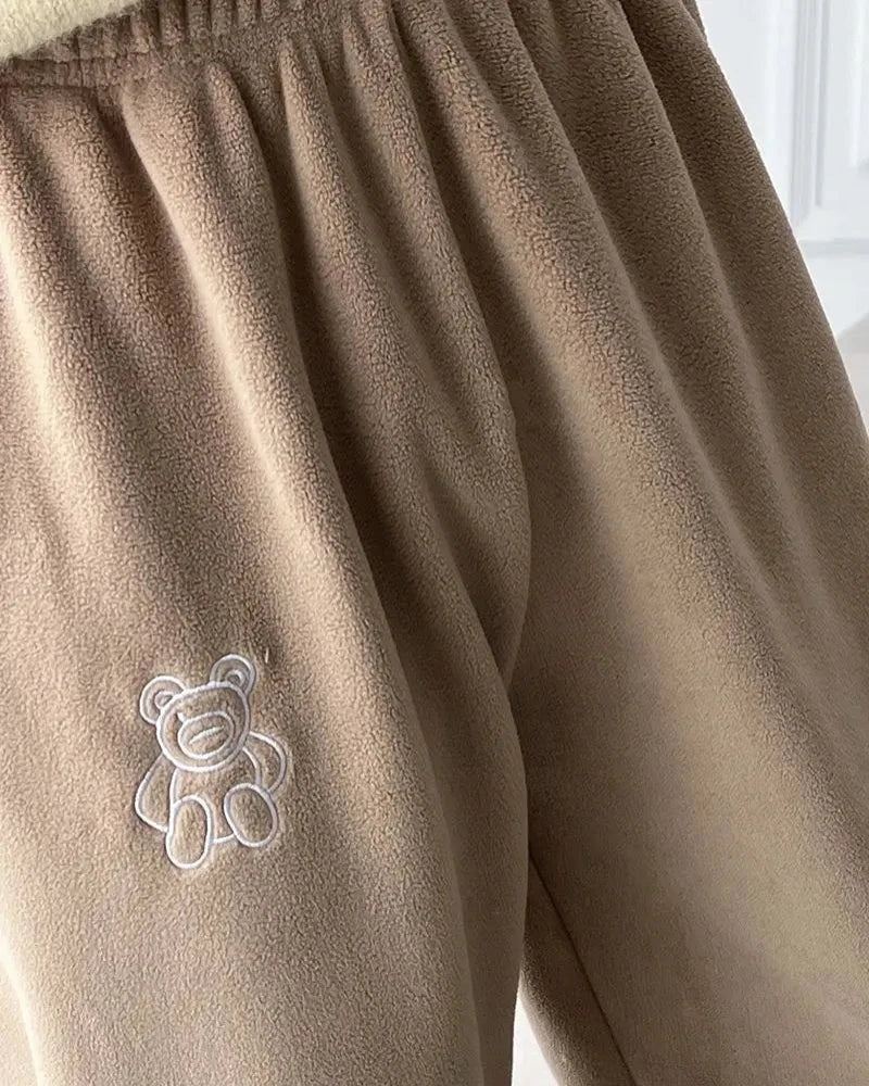 Lange Sweatpants mit Fütterung