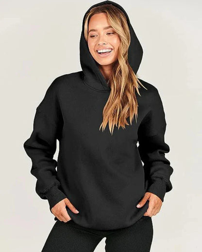 Klassischer Oversize-Hoodie mit Kapuze