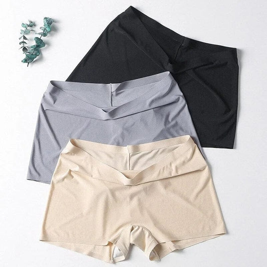 Beige Bequeme Boxershorts für Damen