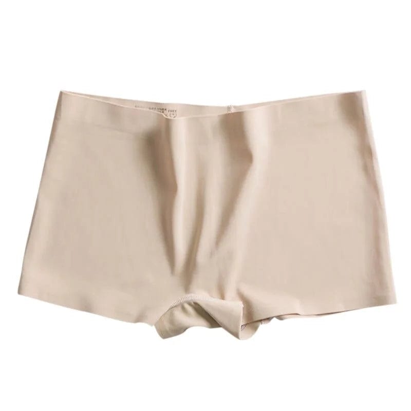 Beige Damen-Boxershorts in klassischen Farben