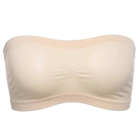 Beige Klassischer universeller Bandeau-BH